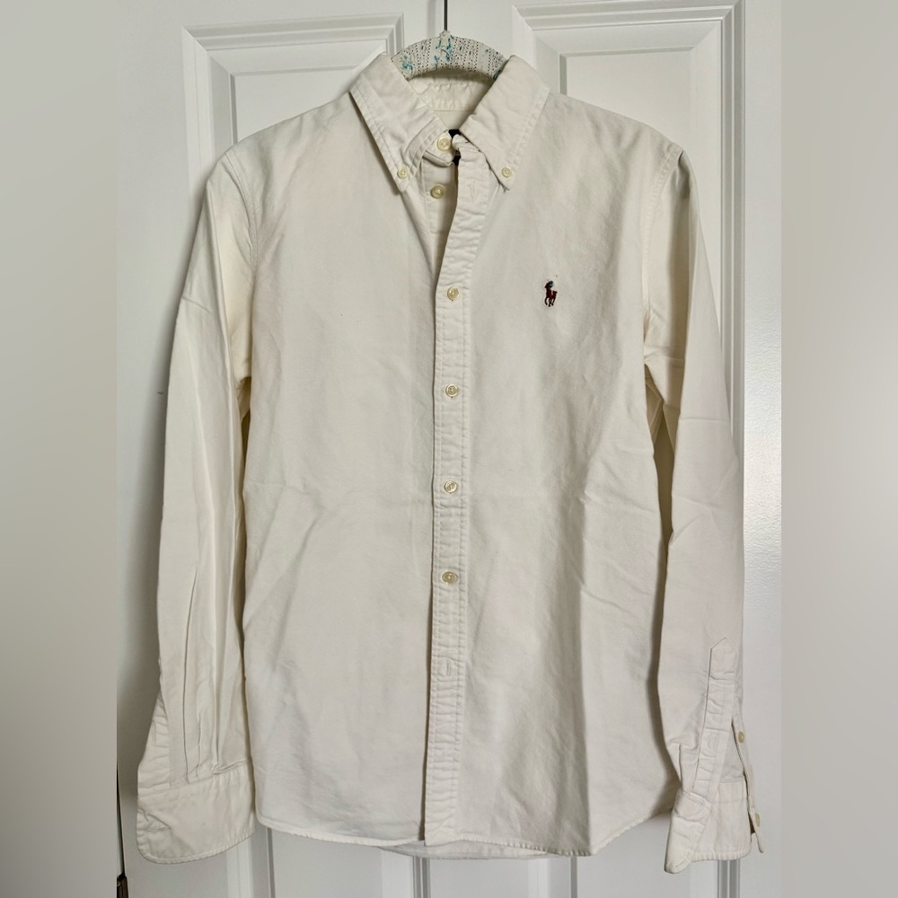 Ralph Lauren Off-White Button Down Shirt